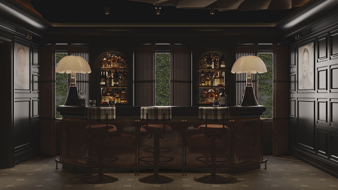 Speakeasy Club Room