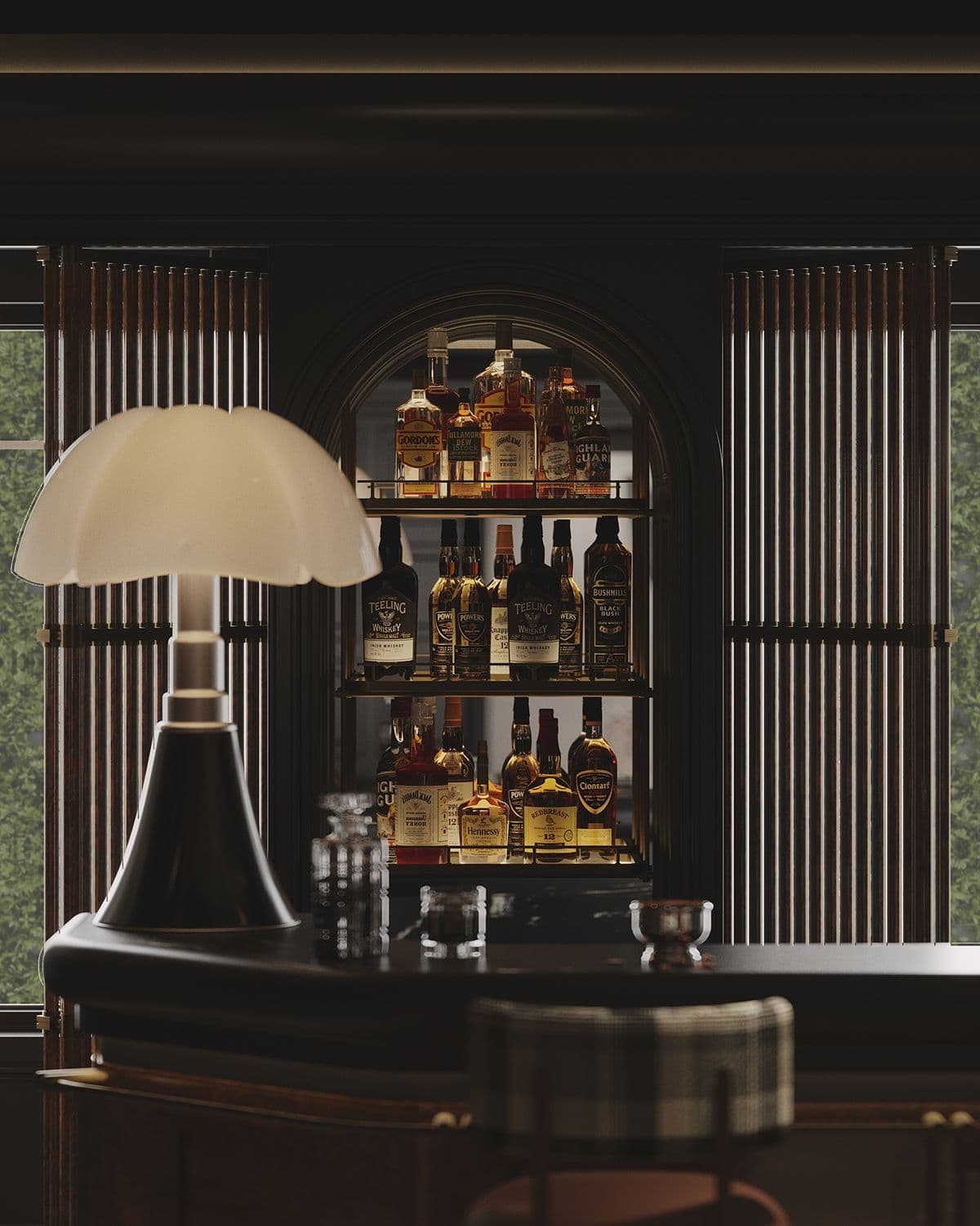 Speakeasy Club Room