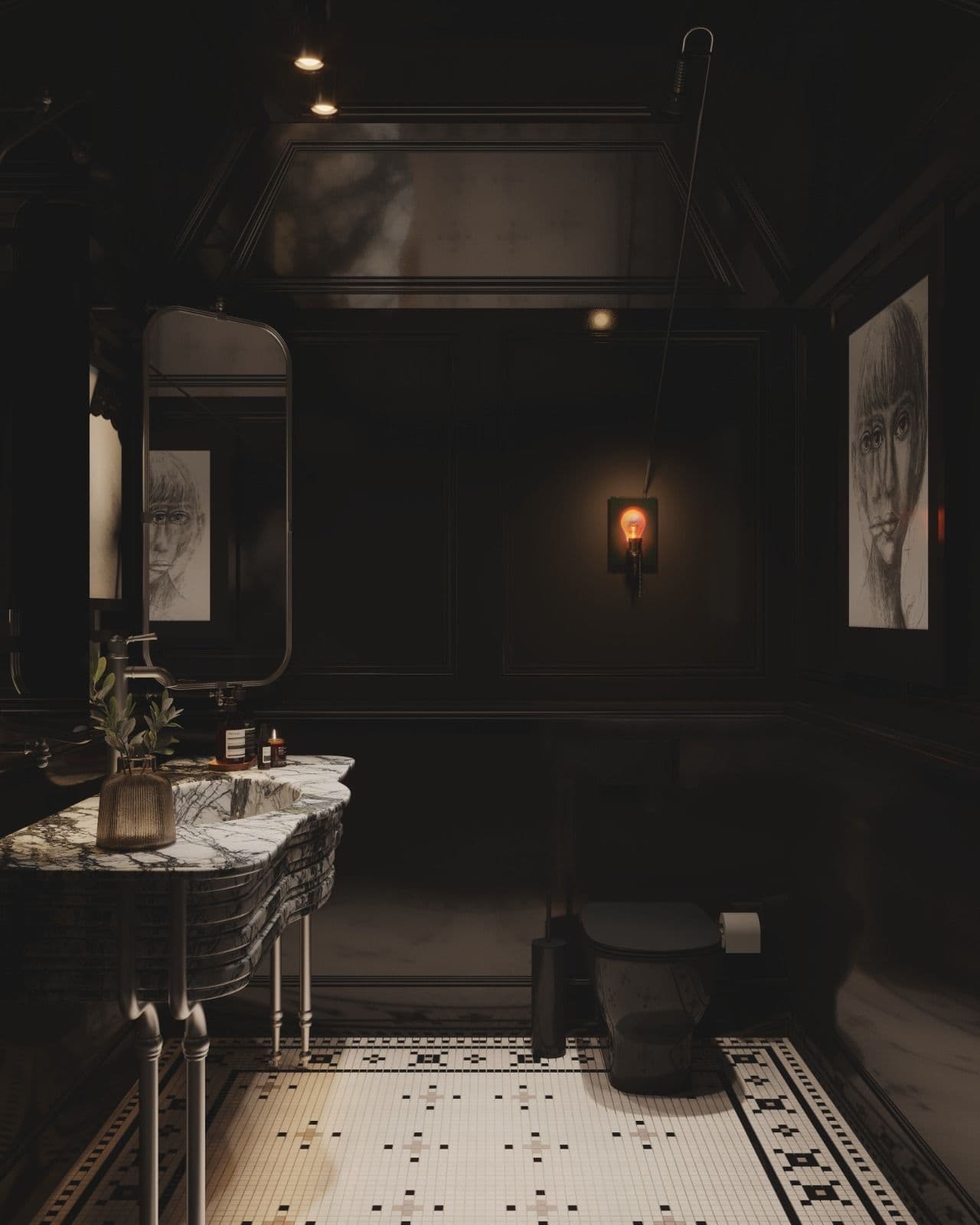 Speakeasy Club Room