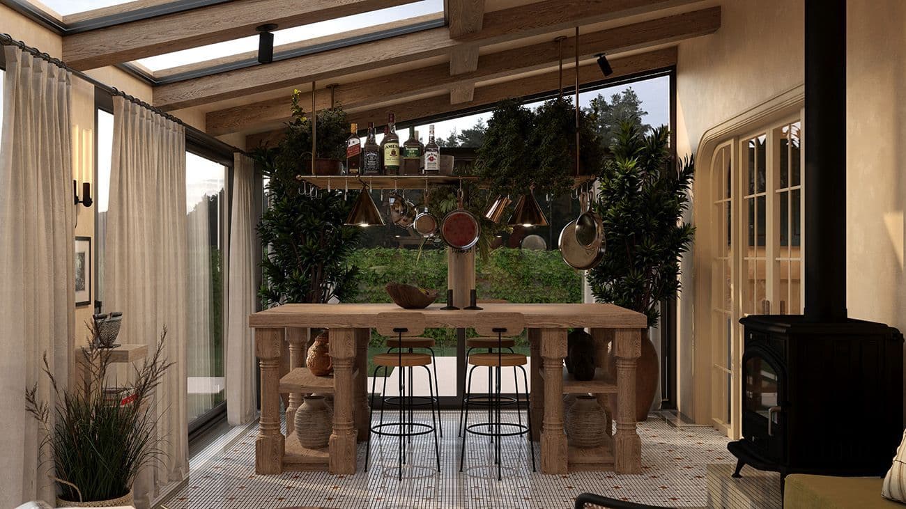 A PEACEFUL HOME WITH A SENSE OF